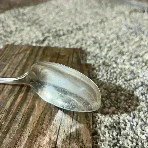 Oneida Community Plate Grosvenor Pattern 4 Tablespoons + 1 Serving Spoon 1921 - Picture 10 of 10